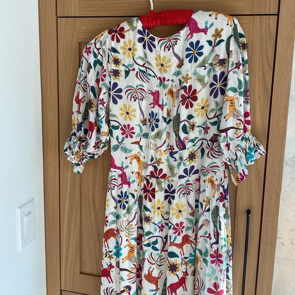 Soi Paris Jaipur Print Dress Sz 36 US 4 - Picture 4 of 7